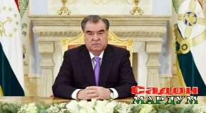 Паёми шодбошии Пешвои миллат, Президенти Ҷумҳурии Тоҷикистон муҳтарам Эмомалӣ Раҳмон ба муносибати 100-солагии таъсиси рӯзномаи «Ҷумҳурият»